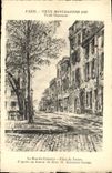 CPA Vieux Montmartre Paris La rue du calvaire Place du Tertre
