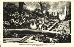 CPA Exposition Internationale des Arts Decoratifs Paris Le Jardin Moser