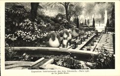 CPA Exposition Internationale des Arts Decoratifs Paris Le Jardin Moser