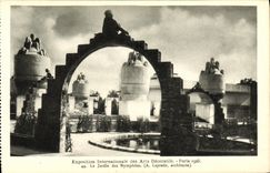 CPA Exposition Internationale des Arts Decoratifs Paris Le Jardin des Nympheas