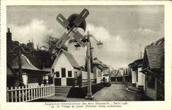 CPA Exposition Internationale des Arts Decoratifs Paris Le Village du Jouet