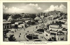 CPA Exposition Internationale des Arts Decoratifs Paris Vue generale de l Esplanade des Invalides