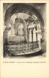 VINTAGE POSTCARD Holy Denis Crypt of the funeral Basilica Vault