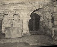 VINTAGE POSTCARD Abbaye of Denis Saint Carries D entered and ventilator of the vault