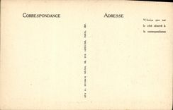 La POSTAL Musee de la VENDIMIA de artes decorativos conforta el hierro labrado y dora Paris