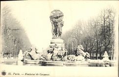 CPA Paris Fontaine de Carpaux
