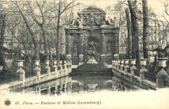 CPA Paris Fontaine de Medicis Luxembourg