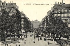CPA Paris L Avenue de l Opera