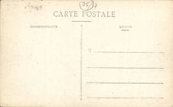 Camara de los Comunes de Paris de la POSTAL de la VENDIMIA la torre Eiffel