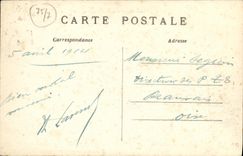 Panorama de Paris de la POSTAL de la VENDIMIA hacia la nueva torre Eiffel de la estacion D Orleans