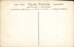 VINTAGE POSTCARD Museum of Louvre Discobole Greek Marble