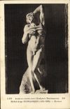 Museo de la POSTAL de la VENDIMIA del esclavo de Buonarroti del angel de Paris Miguel de la lumbrera