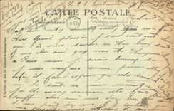 VINTAGE POSTCARD Paris the Caretaker s lodge Barge