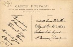 Corte de Paris de la POSTAL de la VENDIMIA de Loure