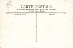 VINTAGE POSTCARD Paris the Bridge D Arcole L Town hall Barge