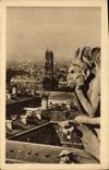 CPA Paris Eglise Notre Dame Chimere Diable