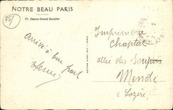 CPA Paris Opera Grand escaleir