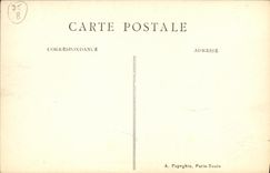 CPA Paris L Avenue des Champs Elysees et l Arc de Triomphe