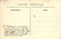 POSTAL Paris de la VENDIMIA Arc de Triomphe del carrusel Maggi