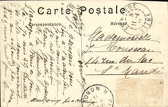 Panorama de Paris de la POSTAL de la VENDIMIA del jardin de Tulieiries y de la calle de Rivoli