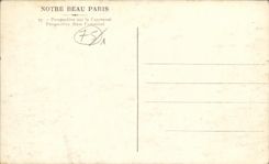 Opinion de Paris de la POSTAL de la VENDIMIA sobre el carrusel