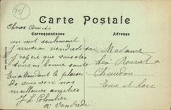 POSTAL Paris de la VENDIMIA el puente del palacio y de Notre Dame de L arzobispo