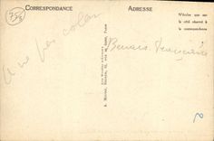 VINTAGE POSTCARD Paris Court D Honor of the Carnavalet Museum