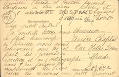 La POSTAL Paris de la VENDIMIA coloca la casa del carrusel de Richelieu y estatua de Gambetta