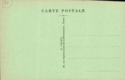 VINTAGE POSTCARD Paris Together of the Place of Repnblique and L Hotel Modern