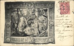 VINTAGE POSTCARD Paris Gobelins Braces safe water