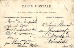 VINTAGE POSTCARD Paris the old Church Saint Pierre of Montmartre