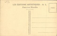 VINTAGE POSTCARD Paris Notre Dame central Gate