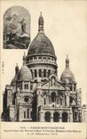 VINTAGE POSTCARD Paris L Church of Saore Coeur has Sainte Marguerite Marie