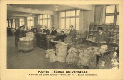 CPA Paris Ecole Universelle Le bureau de poste special 