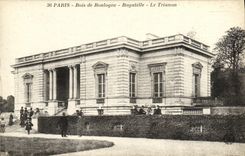 VINTAGE POSTCARD Paris Bois de Boulogne Trifle Trianon