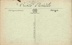 VINTAGE POSTCARD Paris Places D Iena Statue of Washington