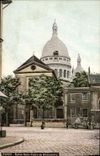 VINTAGE POSTCARD Paris Church Saint Pierre of Montmartre