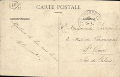 VINTAGE POSTCARD Paris the Cave of the Chaumont Hillocks