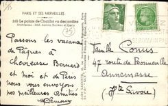 CPM Paris Et Ses Mervelles Le Palais du Chaillot du des Jardins