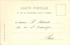 CPA Saint Leu Grande Rue Place Des Ecoles