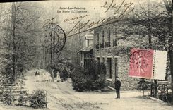 CPA Saint Leu Taverrny En Foret L Eauriette