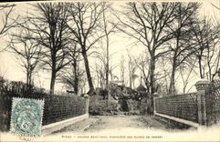 CPA Saint Leu La Foret Source Mery Ancienne propriete des ruines de Conde
