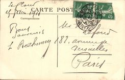 VINTAGE POSTCARD Holy Cloud Castle Of Built by Philippe D Orleans Brother of Louis XIV