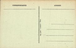 VINTAGE POSTCARD Saint Cloud the Park Basin of the Horseshoe and the Rise of Trocadero