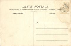 VINTAGE POSTCARD Holy Cloud the Lantern of Diogene in 1820 D after DEvelly