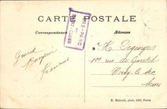 VINTAGE POSTCARD Holy Cloud the Park On the Terraces of L Anclen castle