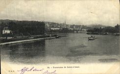 VINTAGE POSTCARD Holy Cloud Panorama