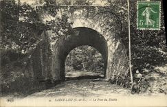 CPA Saint Leu Le Pont du Diable