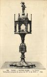 VINTAGE POSTCARD Paris Notre Dame the Treasury Reliquary Composes of Parts of the 15 and of 16th