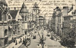 VINTAGE POSTCARD New law short London